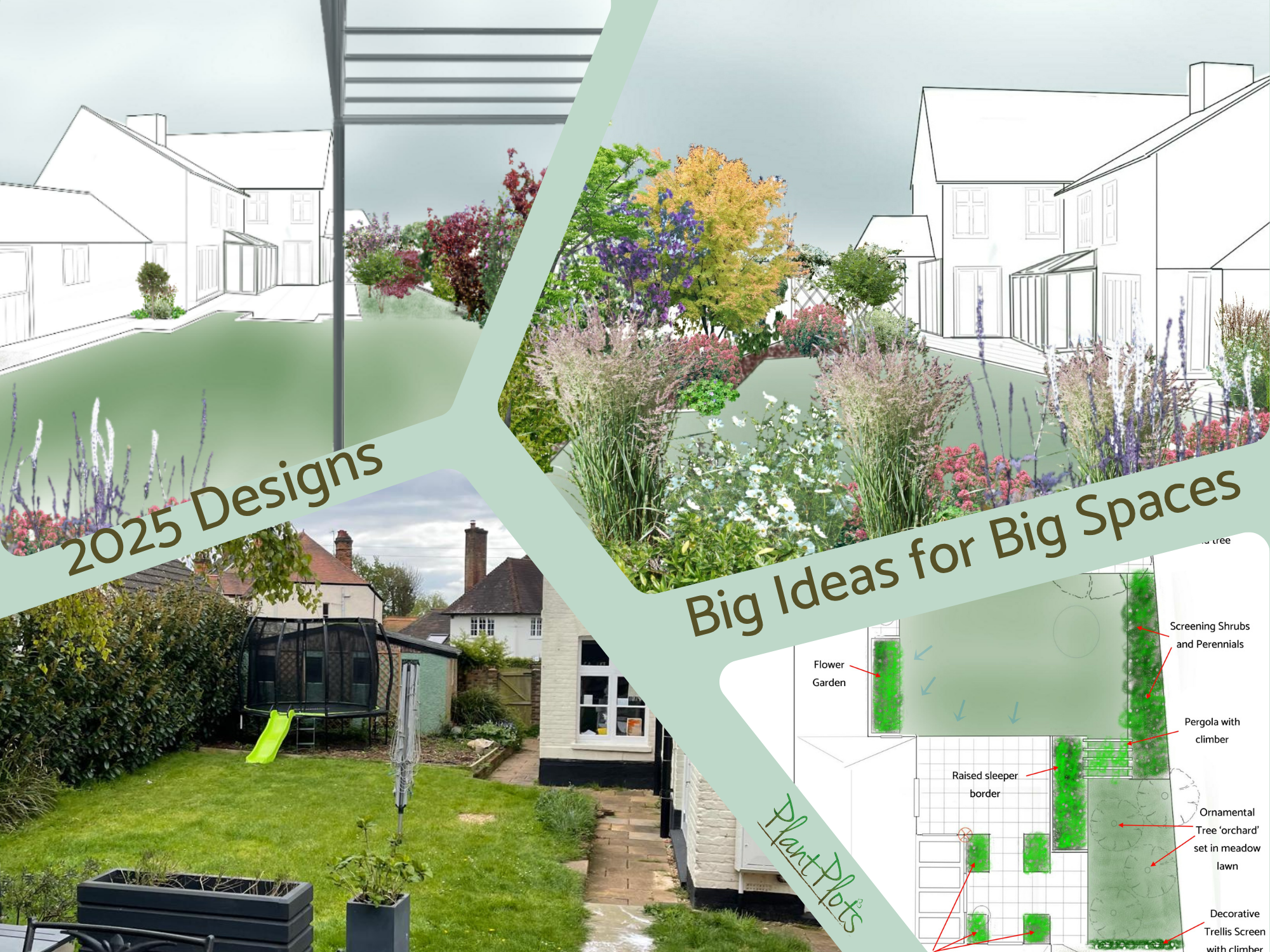 Easy Garden Design Ideas by PlantPlots () Easy Garden Design Ideas by PlantPlots ()