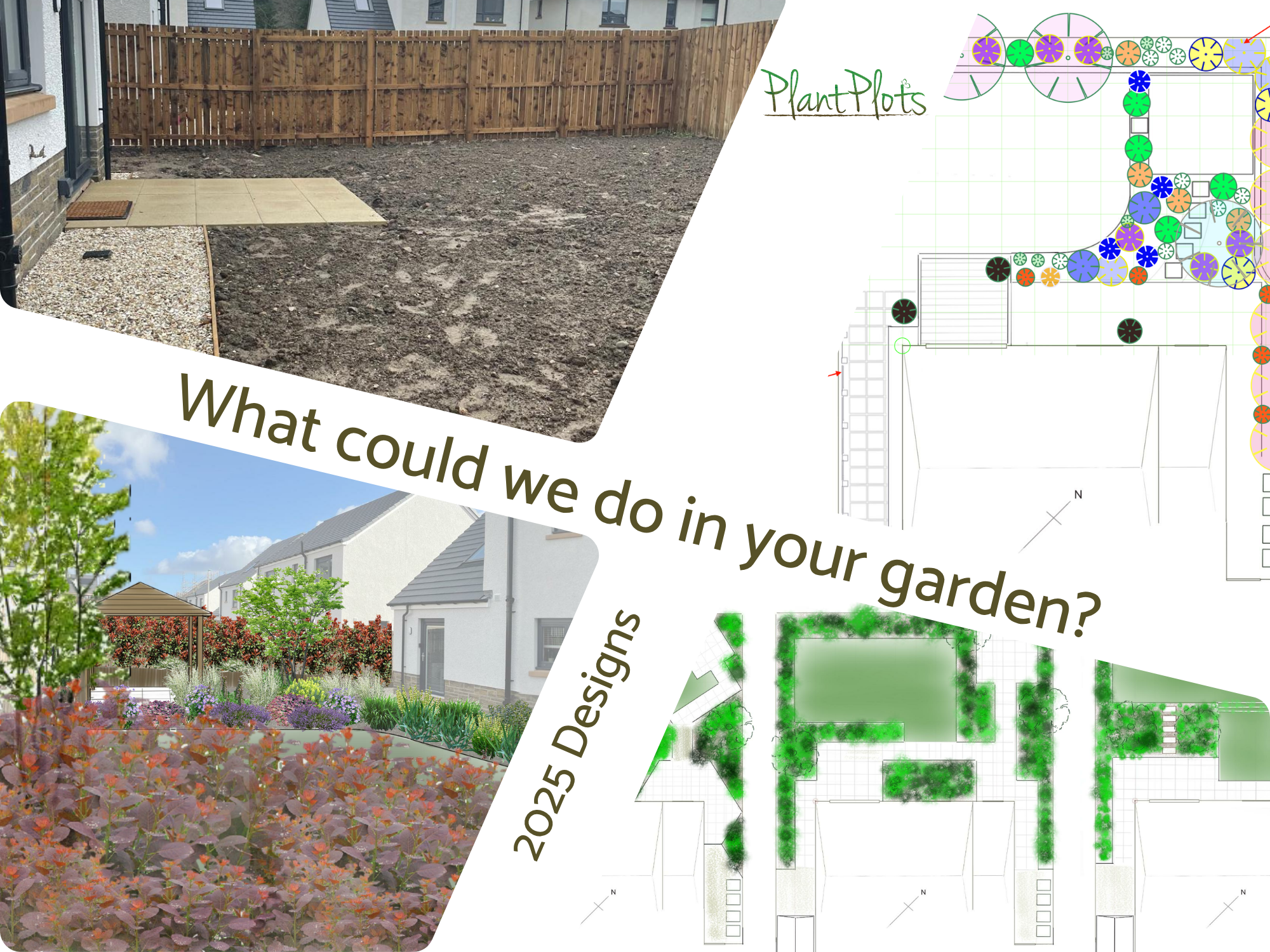 Easy Garden Design Ideas by PlantPlots () Easy Garden Design Ideas by PlantPlots ()