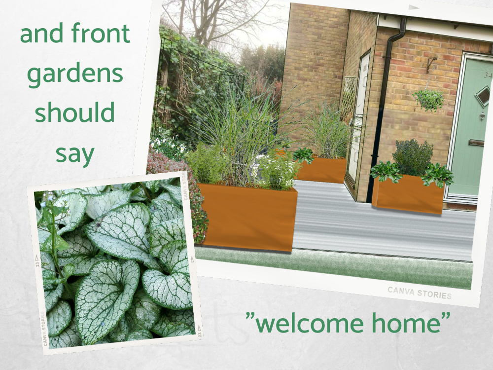 MH small front garden space MH small front garden space