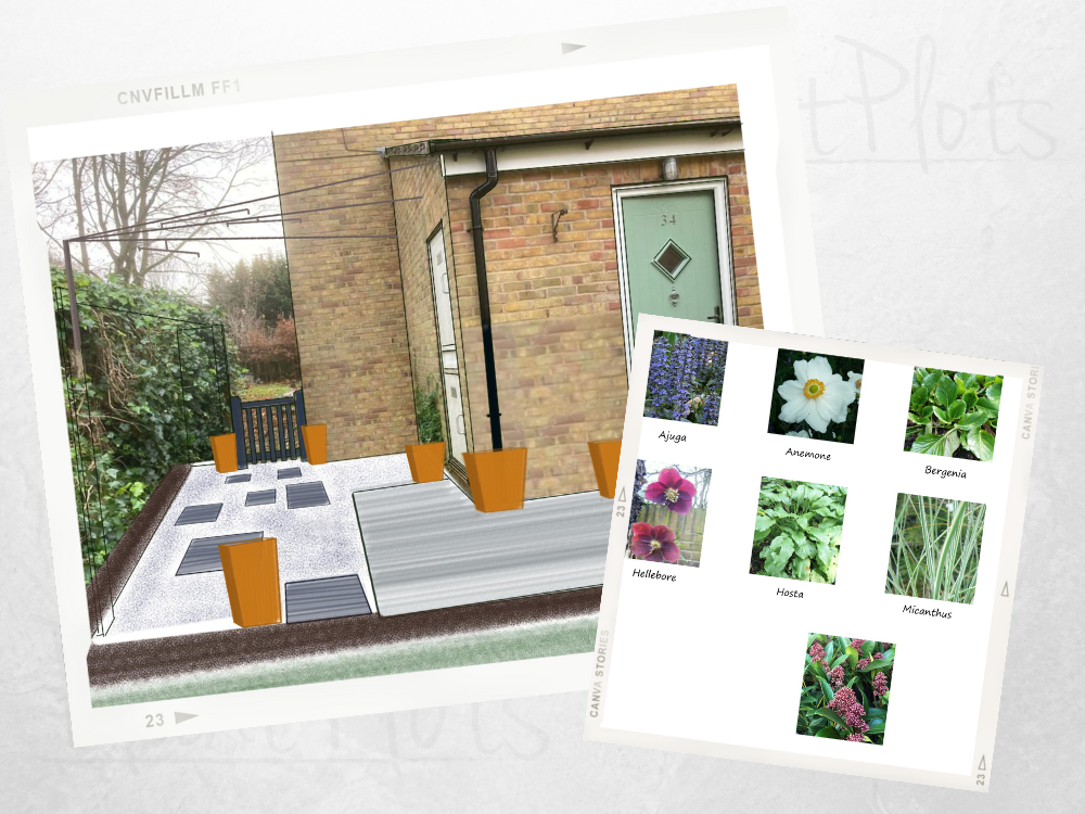 MH small front garden space MH small front garden space