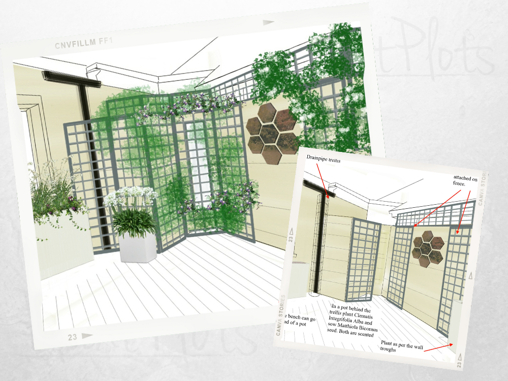 SH rear courtyard and garden redesign SH rear courtyard and garden redesign