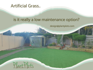 Using artificial grass