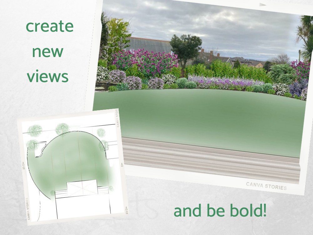 LP Long walled border design LP Long walled border design