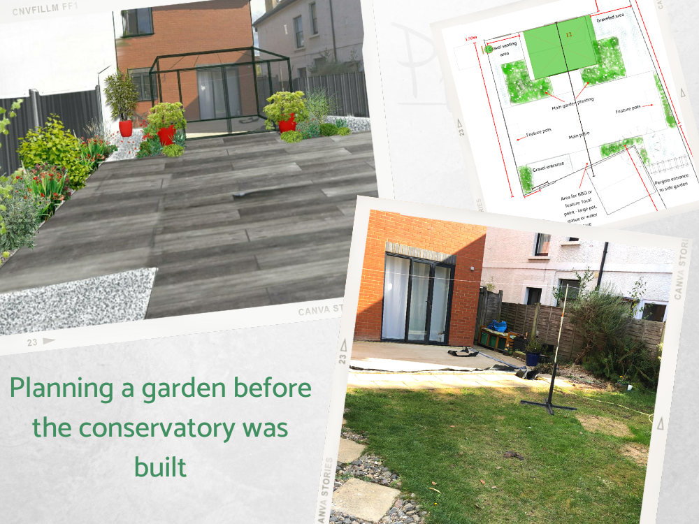 Modern minimalist garden Modern minimalist garden