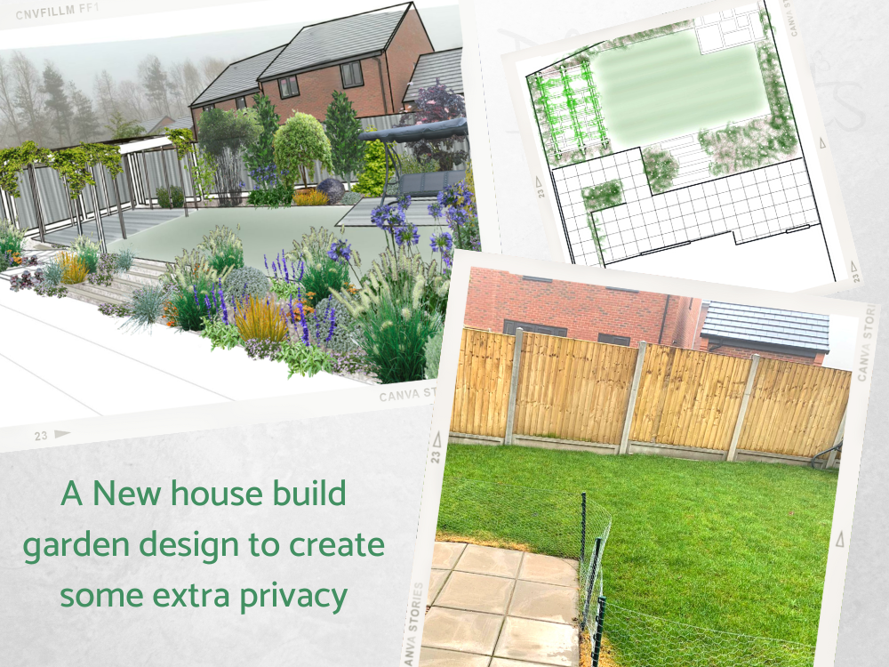 New house build garden New house build garden