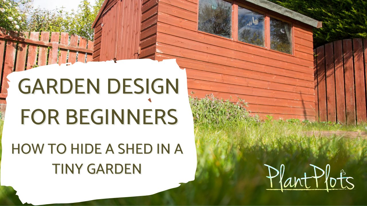 hide a shed in a tiny garden Thumbnail video link to watch hide a shed in a tiny garden