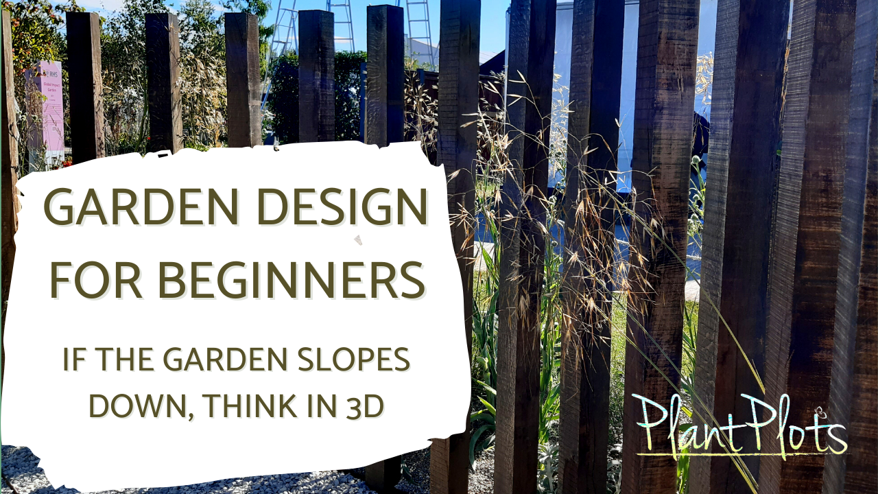 if the garden slopes down think in d Thumbnail video link to watch if the garden slopes down think in d
