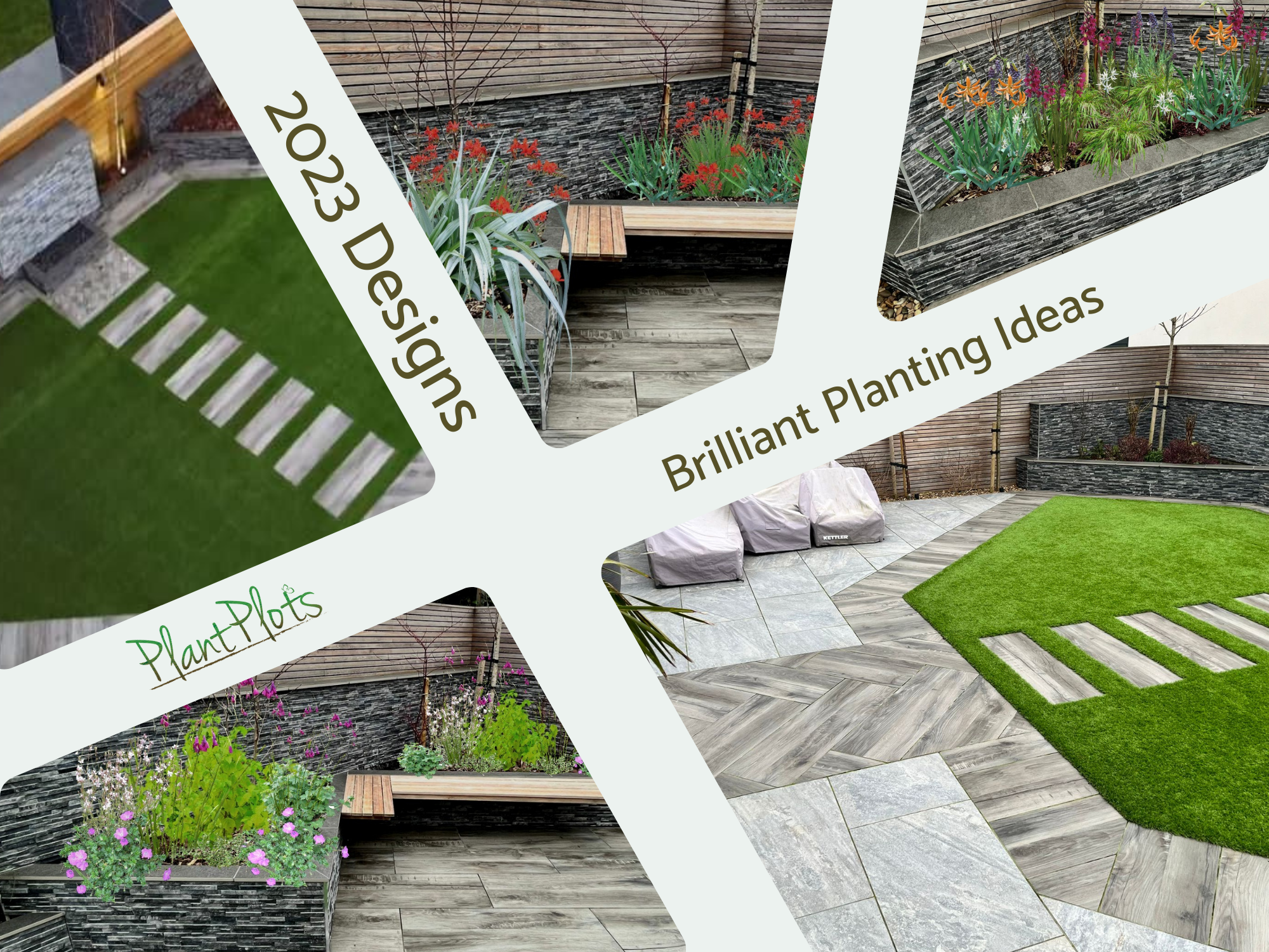 Modern Planting Ideas by PlantPlots Modern Planting Ideas by PlantPlots