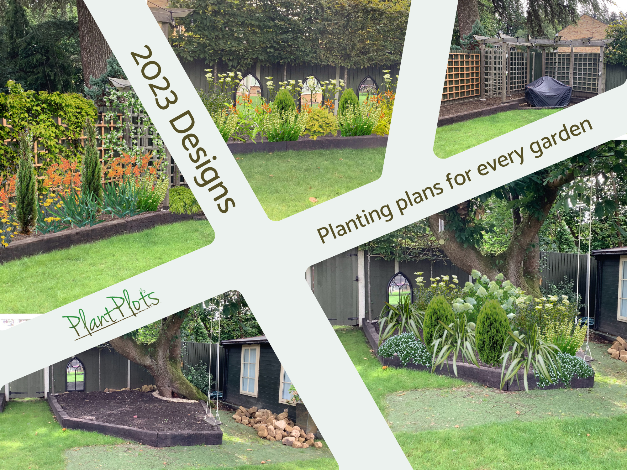 Orange Lime and Green Planting Ideas by PlantPlots Orange Lime and Green Planting Ideas by PlantPlots