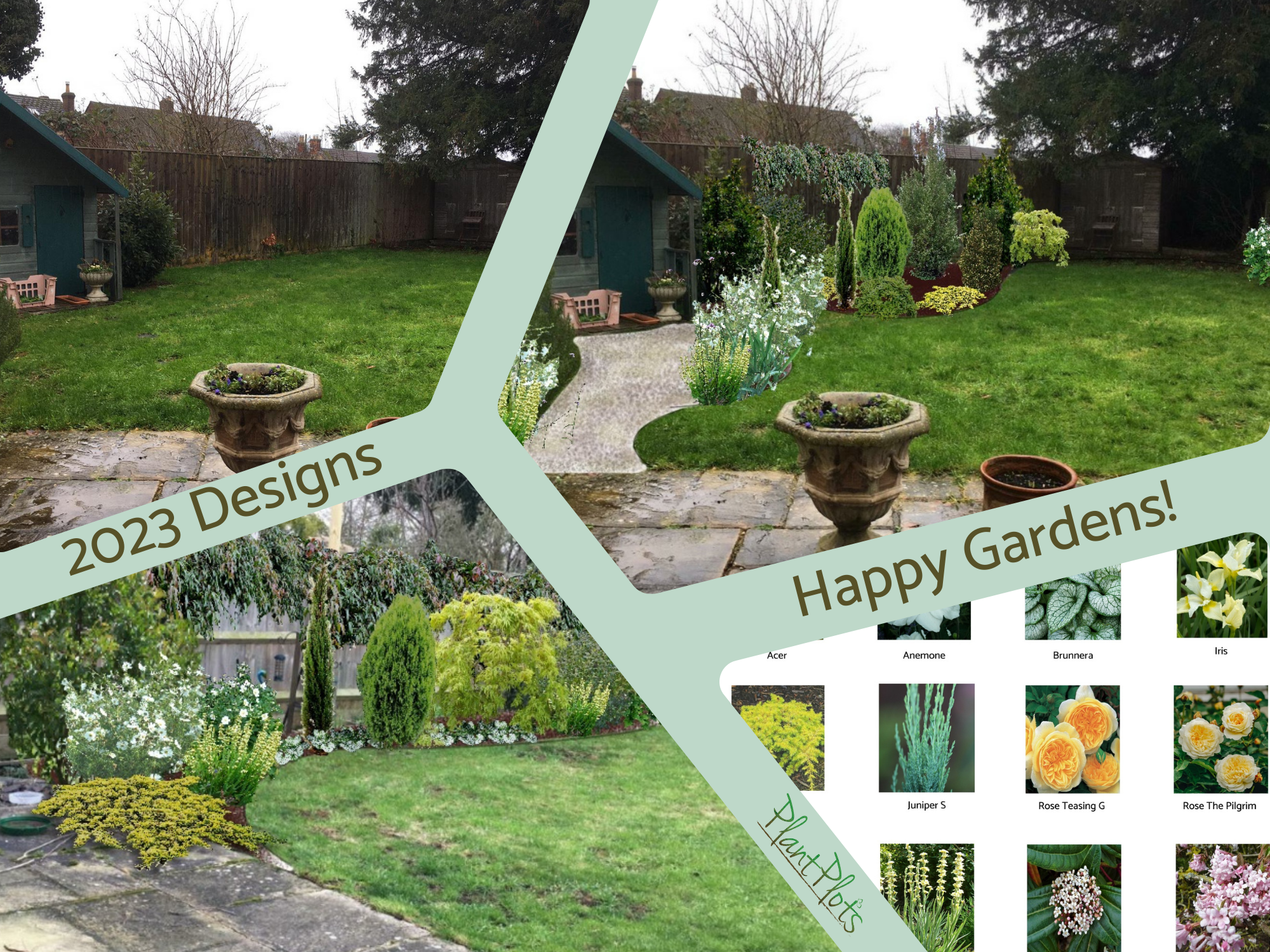 Simple Garden Planting Ideas by PlantPlots Simple Garden Planting Ideas by PlantPlots