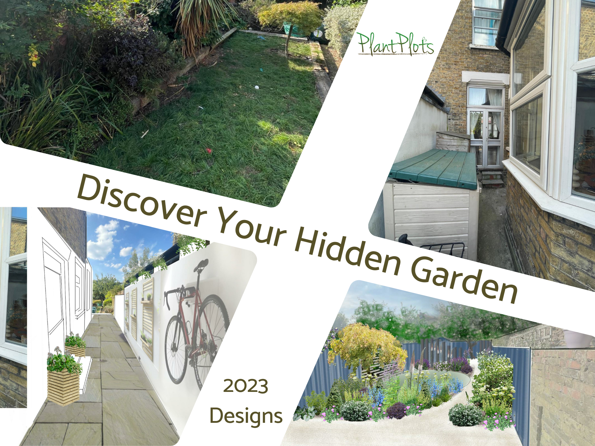 Small City Garden Design by PlantPlots Small City Garden Design by PlantPlots