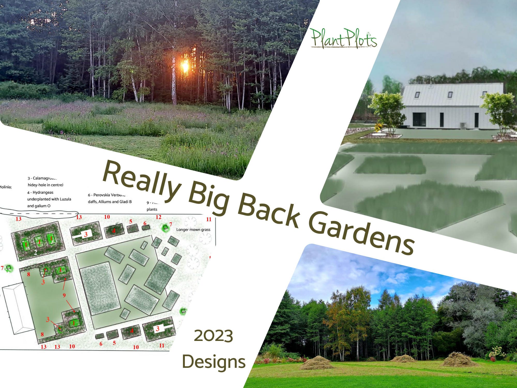 Wild Natural Garden Design Ideas by PlantPlots Wild Natural Garden Design Ideas by PlantPlots