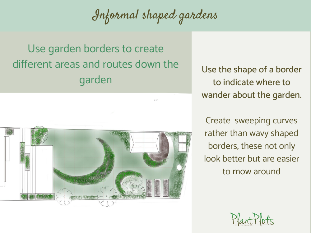 informal garden design layouts help and ideas PlantPlots () informal garden design layouts help and ideas PlantPlots ()