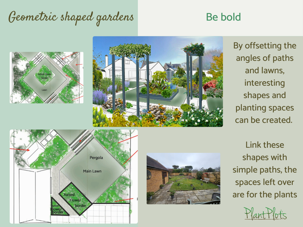 Geometric garden design layouts help and ideas PlantPlots () Geometric garden design layouts help and ideas PlantPlots ()
