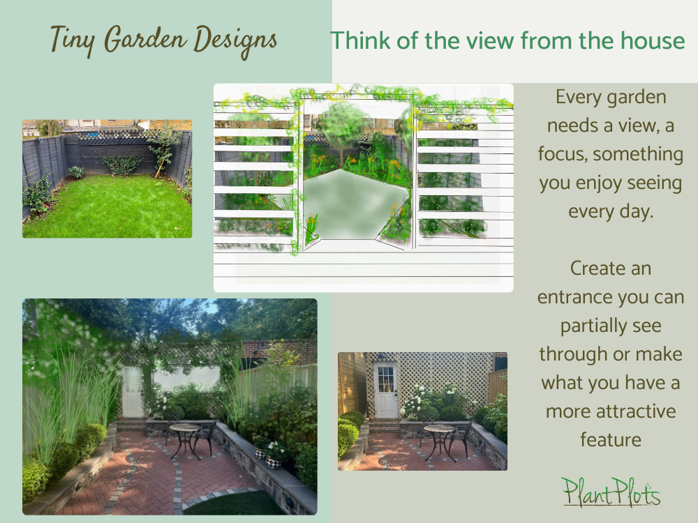 tiny garden design layouts help and ideas PlantPlots () tiny garden design layouts help and ideas PlantPlots ()
