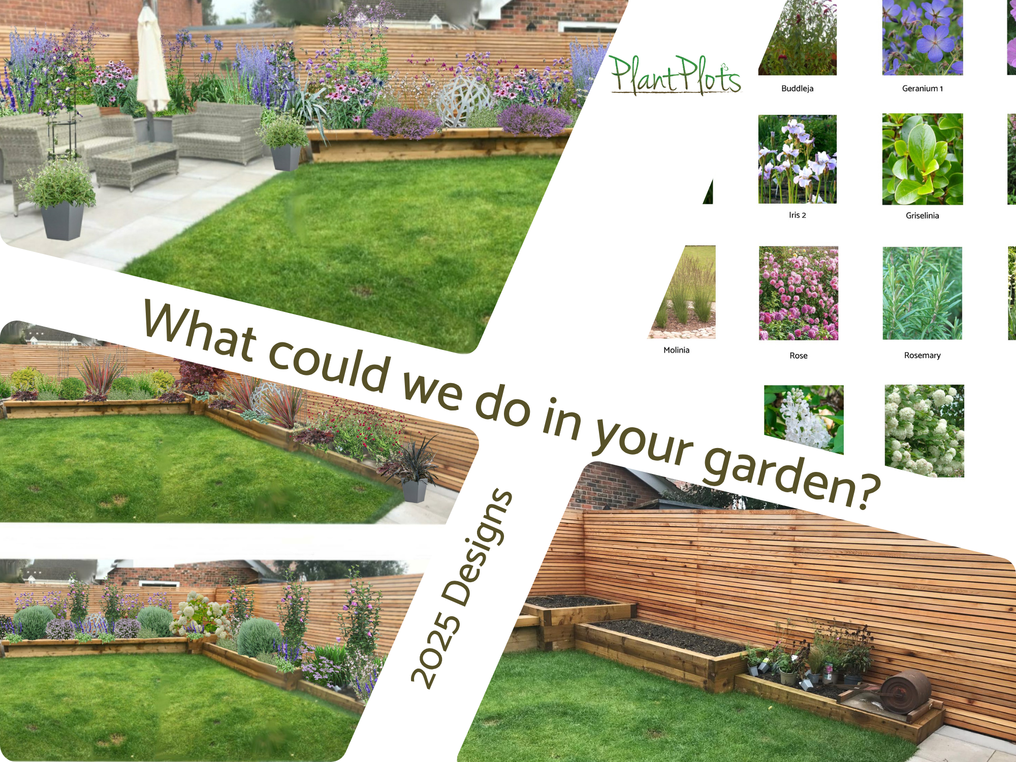 Raised Border Planting Ideas by PlantPlots Raised Border Planting Ideas by PlantPlots